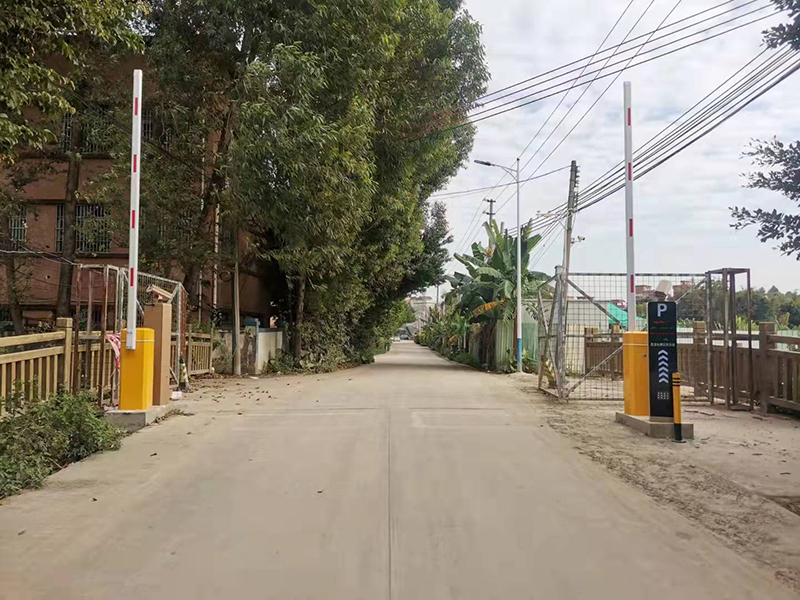 东莞市福安村4进4出智能停车系统